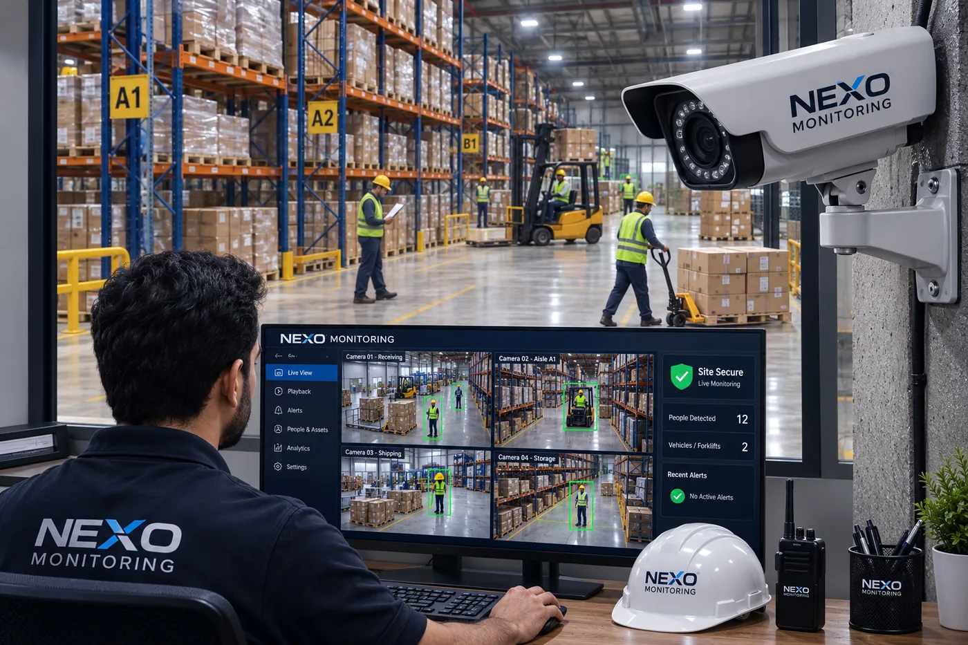 Nexo AI camera detection